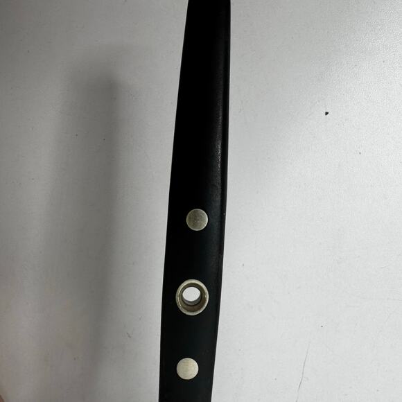 Flint Arrowhead Potato Masher Stainless Steel USA Black Handle Center Hole VTG - Picture 4 of 5